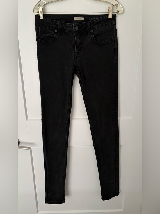 Burberry Denim - Burberry Brit Kensington Black Skinny Jeans
